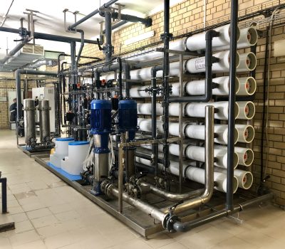 Система водоподготовки технологической воды завода «Бикотекс»