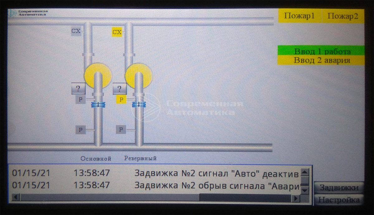 Шкаф управления насосами в системах водяного пожаротушения «Поток-П» -  Современная Автоматика