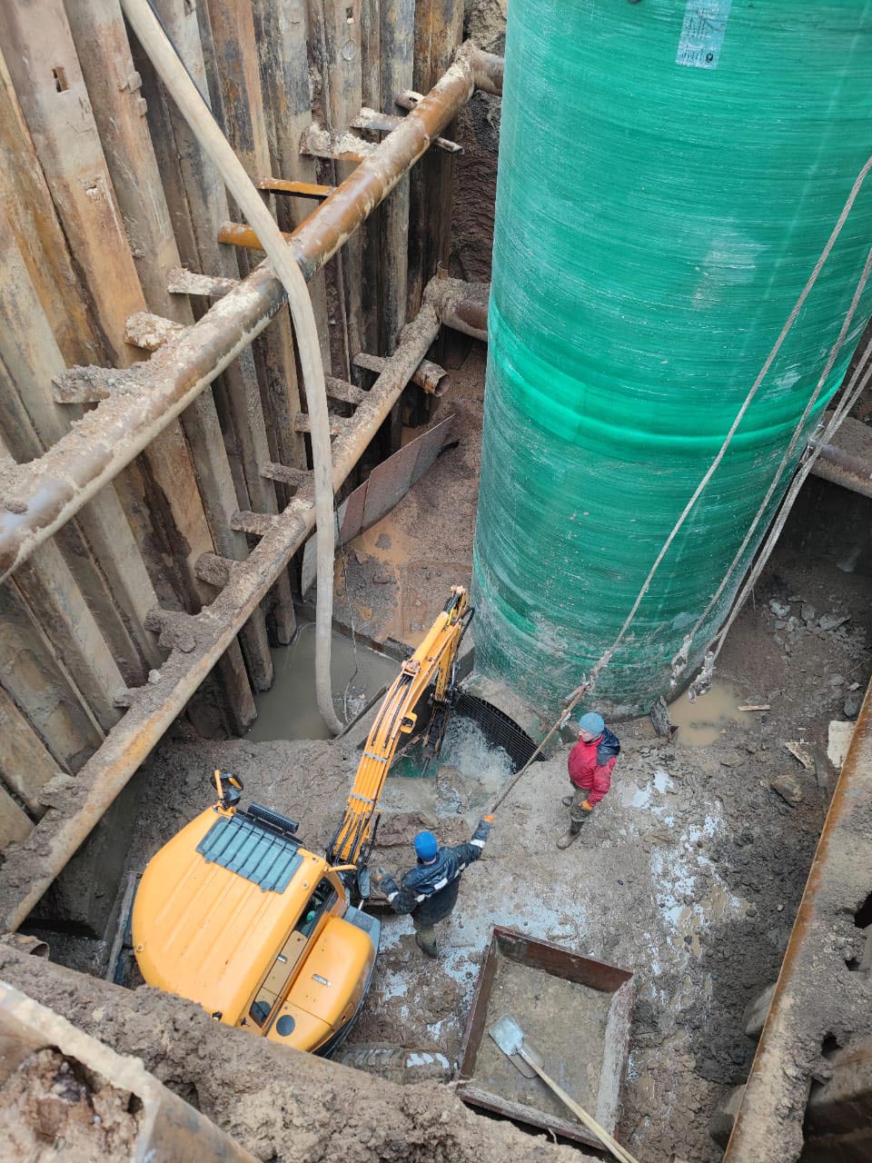 Строительство городской КНС-5 г. Йошкар-Ола