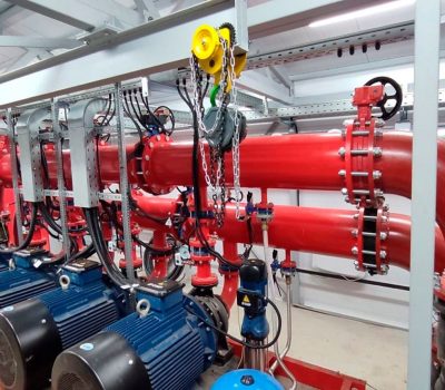 Реализация блочной насосной станции пожаротушения для ОЭЗ 